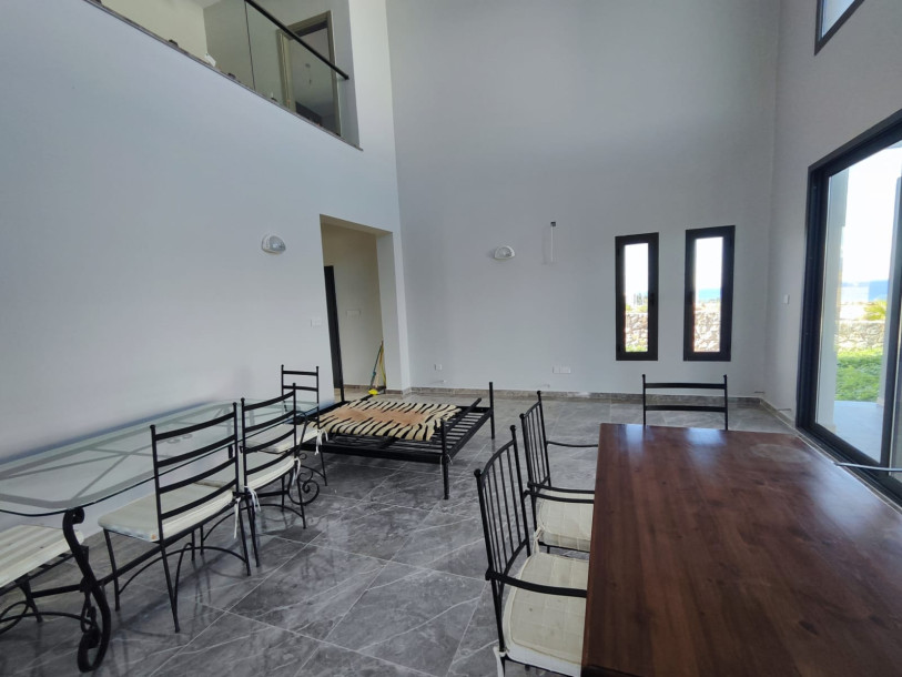 GİRNE ACAPULCO HOTEL BÖLGESİNDE SATILIK 4+1 DENİZ VE DAĞ MANZARALI VİLLA-7