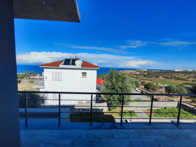 GİRNE ACAPULCO HOTEL BÖLGESİNDE SATILIK 4+1 DENİZ VE DAĞ MANZARALI VİLLA-3
