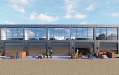 LEFKOŞA/ALAYKÖY SANAYİ'DE PROJE AŞAMASINDA SATILIK DÜKKANLAR-5