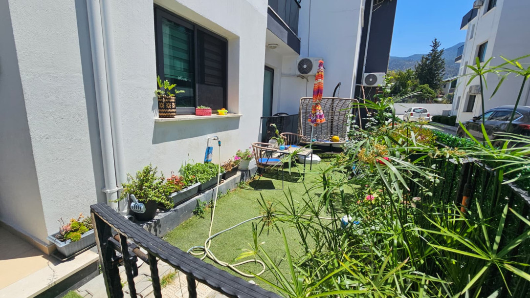 GİRNE/ALSANCAK SATILIK 2+1 BAHÇELİ DAİRE | HAVUZLU SİTE-20
