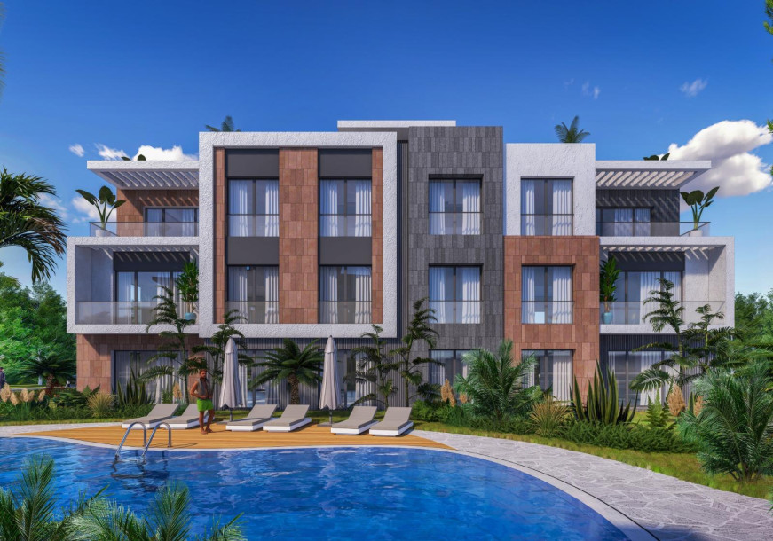 GİRNE/ALSANCAK ATAKARA BÖLGESİNDE PROJEDEN SATILIK DAİRELER-7