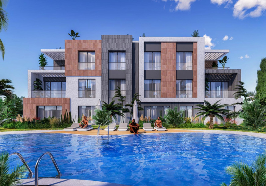 GİRNE/ALSANCAK ATAKARA BÖLGESİNDE PROJEDEN SATILIK DAİRELER-1