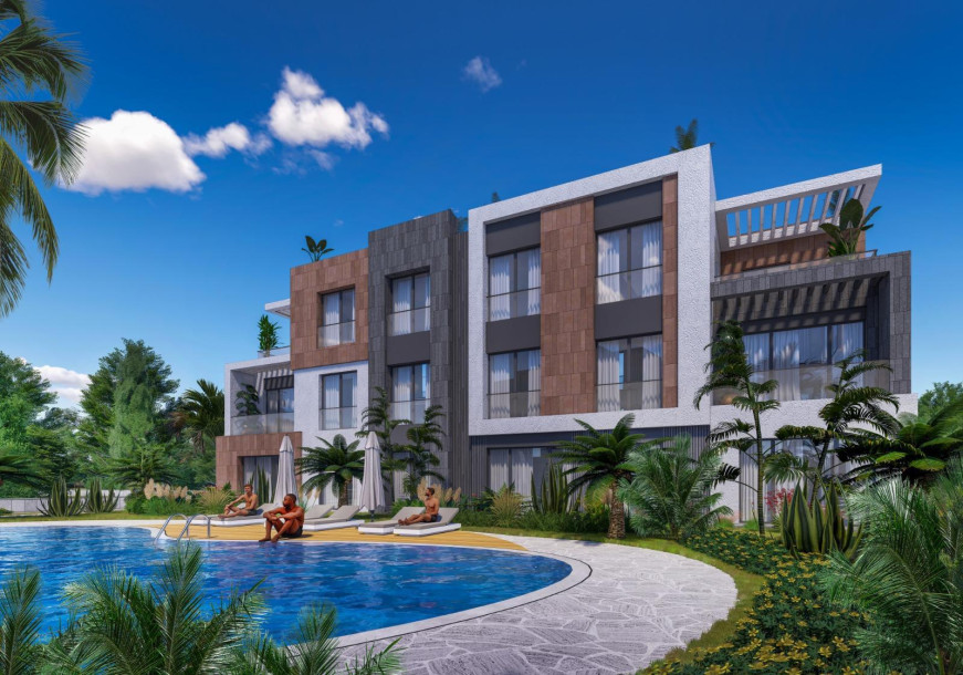 GİRNE/ALSANCAK ATAKARA BÖLGESİNDE PROJEDEN SATILIK DAİRELER-15