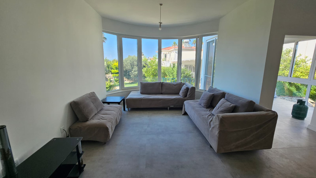 GİRNE ALSANCAK (DENİZKIZI BÖLGESİ) SATILIK BAHÇELİ 3+1 DAİRE-1