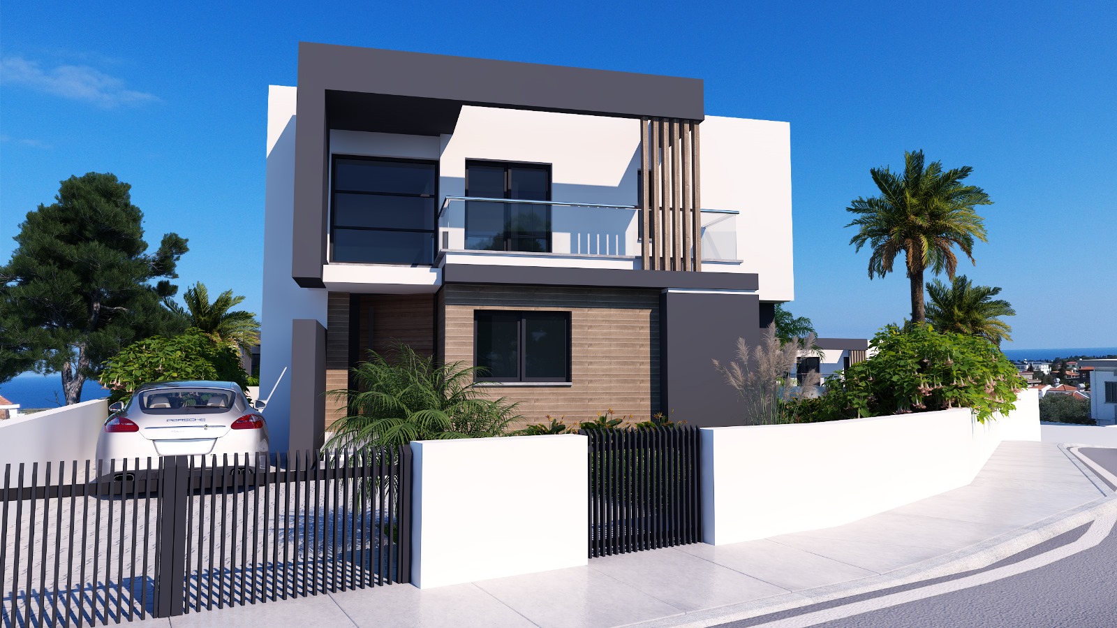 GİRNE/BELLAPAİS'TE YAPIM AŞAMASINDA SATILIK 4+1 VİLLALAR-4