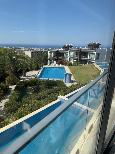 GİRNE BELLAPAİS’TE KİRALIK 2+1 DAİRE HAVUZLU SİTE İÇERİSİNDE • YENİ EŞYALAR-21