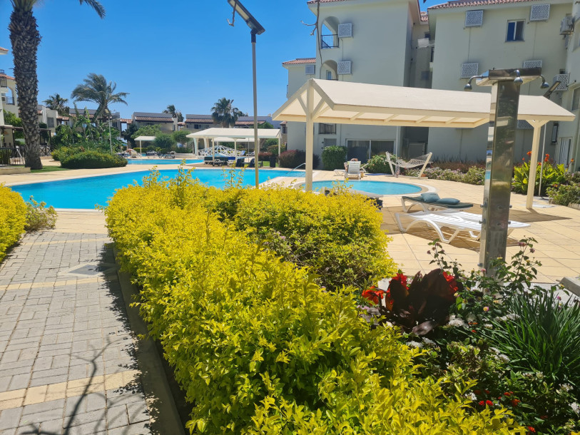 İSKELE BOĞAZ – SUNRISE BEACH CLUB SATILIK 2+1 BAHÇE MANZARALI DAİRE | DENİZE 200 METRE-28