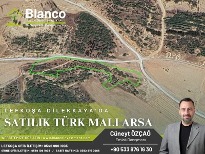 LEFKOŞA/DİLEKKAYA' DA SATILIK ARSA