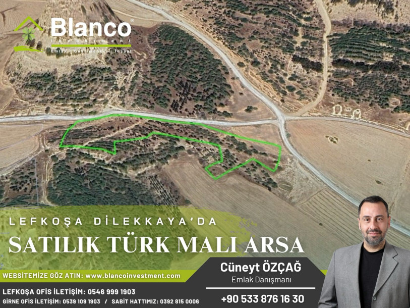LEFKOŞA/DİLEKKAYA' DA SATILIK ARSA-1
