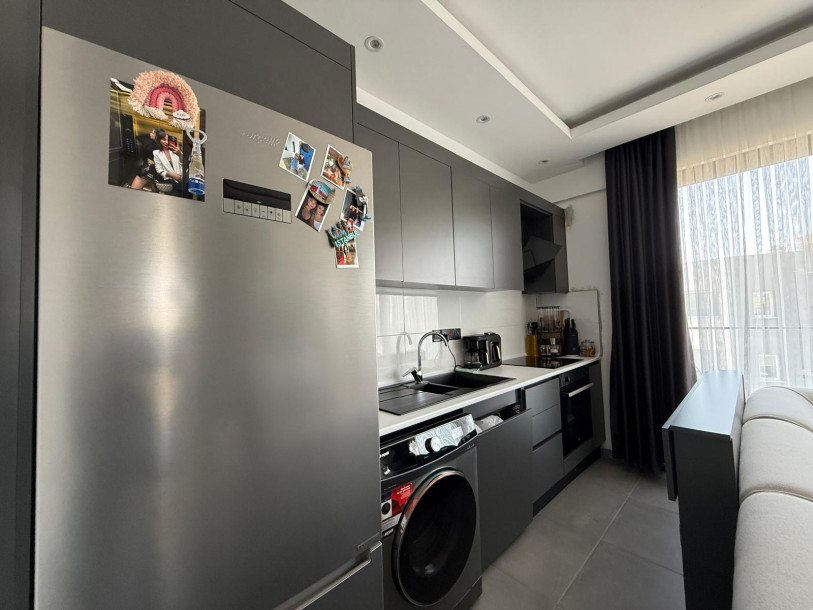LEFKOŞA/YENİŞEHİR' DE LÜKS 1+1 GÜNLÜK KİRALIK DAİRE-5