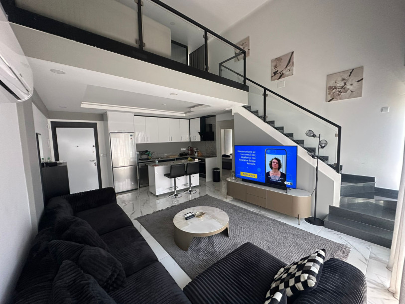 GİRNE/DOĞANKÖY KİRALIK 3+1 LOFT LÜKS DAİRE | ORTAK HAVUZLU SİTE-3