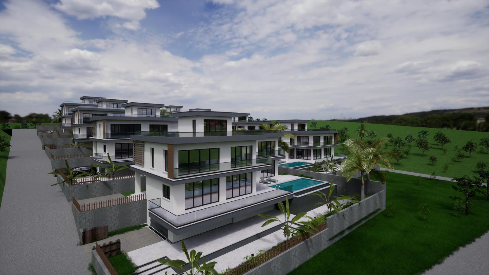 GİRNE EDREMİT GAÜ BÖLGESİ SATILIK 4+1 HAVUZLU VİLLA PROJESİ-4