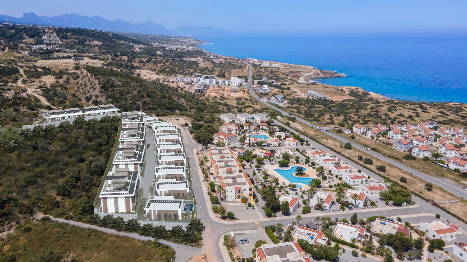 GİRNE/ESENTEPE'DE PROJE AŞAMASINDA SATILIK DAİRELER VE VİLLALAR-1