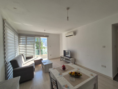 GİRNE MERKEZ LES AMBASSADEUR BÖLGESİNDE SATILIK FUL EŞYALI 1+1 DAİRE-2