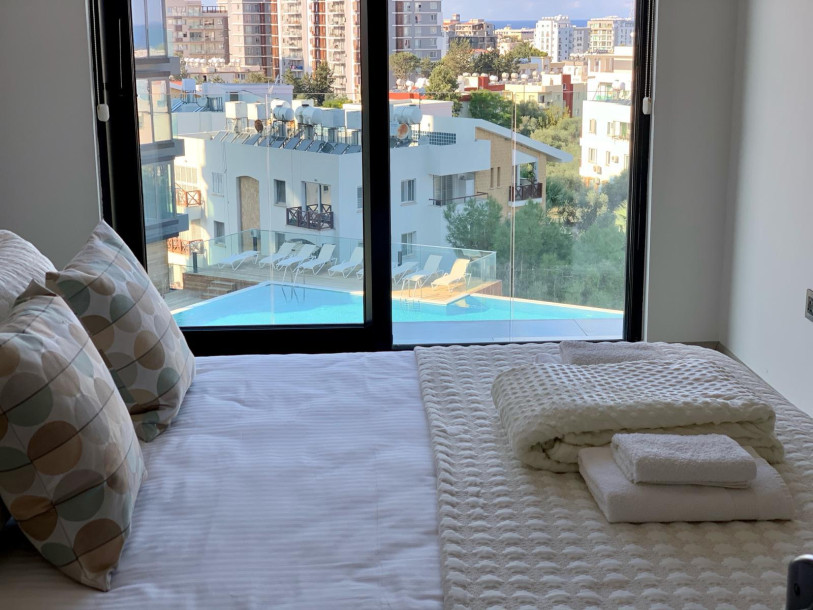 GİRNE MERKEZDE SATILIK 3+1 DAİRE – HAVUZLU REZİDANS-12