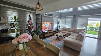 GİRNE ALSANCAK’TA SATILIK 3+1 İKİZ VİLLA – FULL EŞYALI – SİTE HAVUZLU-3