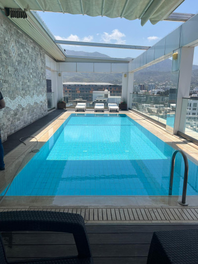 GİRNE MERKEZ LORD PALACE BÖLGESİNDE KİRALIK LÜKS 2+1 ÖZEL HAVUZLU PENTHOUSE