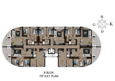 LEFKOŞA / GÖNYELİ’DE SATILIK DAİRELER (PROJEDEN)-11