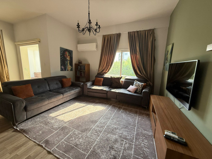 LEFKOŞA/GÖNYELİ MERKEZDE 3+1 BÜYÜK BAHÇELİ FULL EŞYALI KİRALIK DAİRE-1