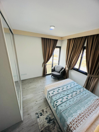 LEFKOŞA/KÜÇÜK KAYMAKLI'DA GÜNLÜK KİRALIK 2+1 DAİRE-15