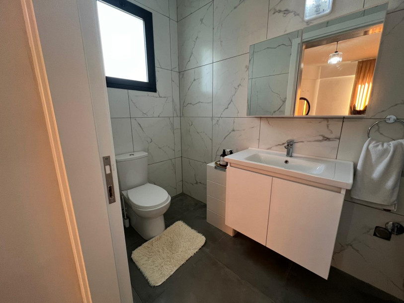 LEFKOŞA/KÜÇÜK KAYMAKLI'DA GÜNLÜK KİRALIK 1+1 DAİRE-9