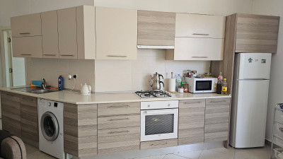GİRNE/KARAOĞLANOĞLU'NDA SATILIK 1+1 EŞYALI DAİRE-2