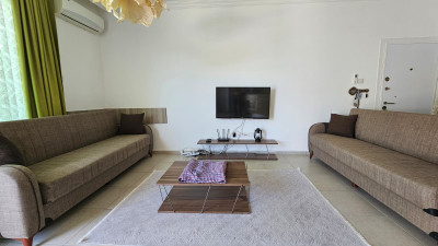 GİRNE/KARAOĞLANOĞLU'NDA SATILIK 1+1 EŞYALI DAİRE