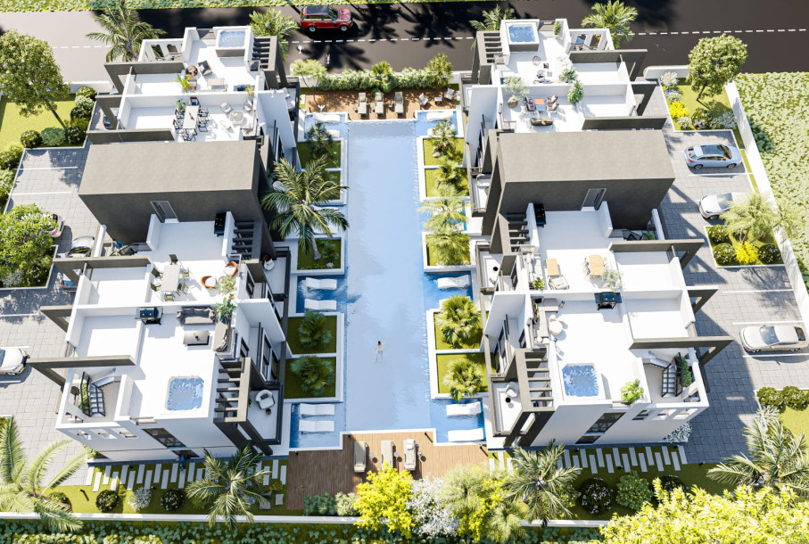 İSKELE MERKEZ' DE SATILIK 2+1 LOFT VE DAİRELER-4
