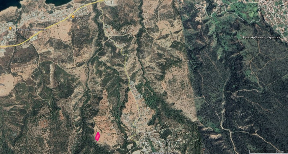 GİRNE/KARAAĞAÇ'TA SATILIK ARSA-2