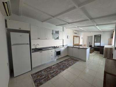 GİRNE/KARAOĞLANOĞLU GAÜ BÖLGESİ KİRALIK 1+1 DAİRE – BÜYÜK TERAS & BAHÇELİ-7