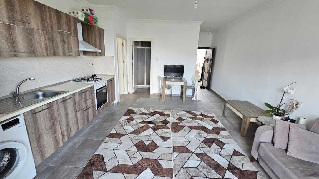 GİRNE/KARAOĞLANOĞLU S BÖLGESİNDE SATILIK 1+1 TERASLI DAİRE-3