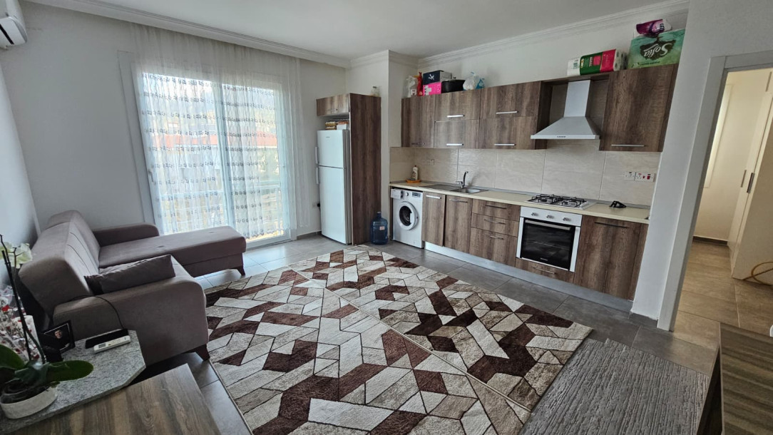 GİRNE/KARAOĞLANOĞLU S BÖLGESİNDE SATILIK 1+1 TERASLI DAİRE-2