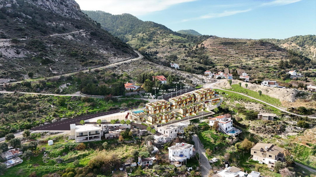 GİRNE KARŞIYAKA’DA FULL DENİZ MANZARALI SATILIK ARAZİ-1