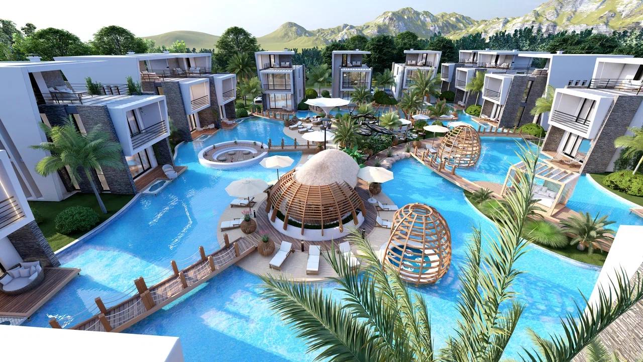 GİRNE/KARŞIYAKA'DA PROJE AŞAMASINDA SATILIK VİLLALAR-1