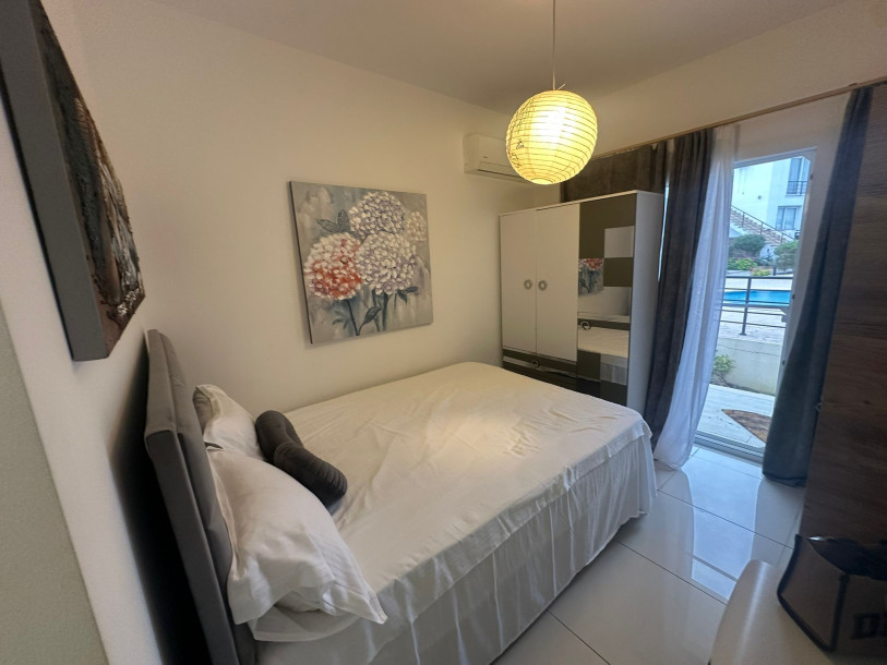 GİRNE / ÇATALKÖY SİTE İÇİNDE KİRALIK 1+1 LÜKS DAİRE-10