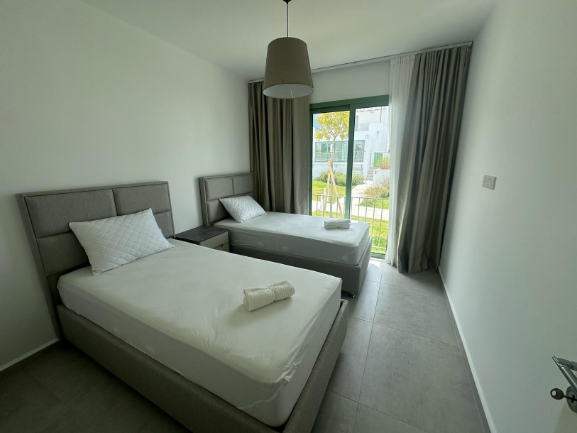 GİRNE/LAPTA OTELLER BÖLGESİNDE KİRALIK 2+1 DAİRE-11