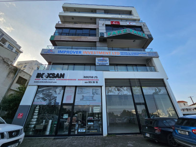 GİRNE MERKEZDE KİRALIK TİCARİ İZİNLİ 2+1 DAİRE