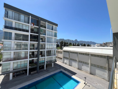 GİRNE MERKEZ ÖĞRETMENLER EVİ BÖLGESİNDE HAVUZLU SİTEDE KİRALIK 2+1 EŞYALI DAİRE-4