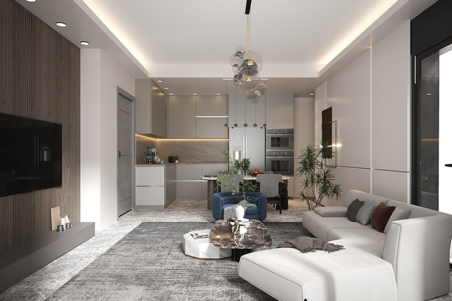 LEFKOŞA/ORTAKÖY’DE PROJEDEN SATILIK KLİNİK İZİNLİ 2+1 DAİRELER-1