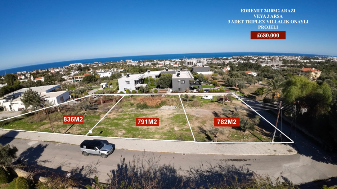 GİRNE/EDREMİT'TE SATILIK ARAZİ-1