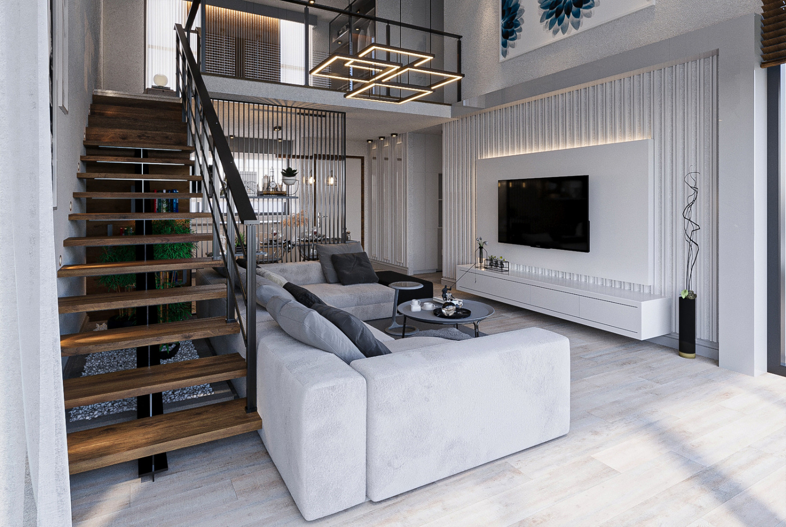 GİRNE/ESENTEPE'DE PROJE AŞAMASINDA SATILIK 1+1/ LOFT 2+1 DAİRELER-3